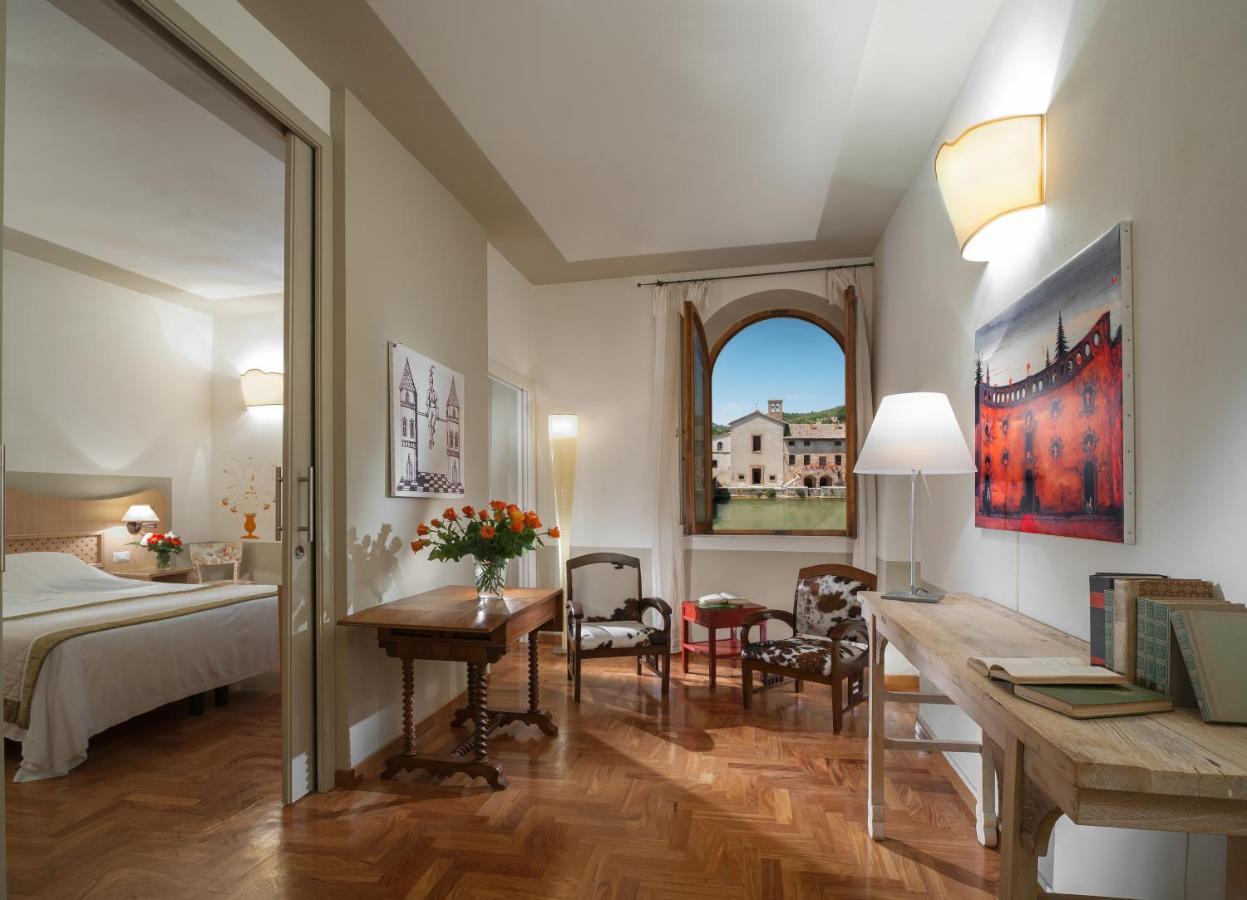 Albergo Le Terme Bagno Vignoni Eksteriør billede