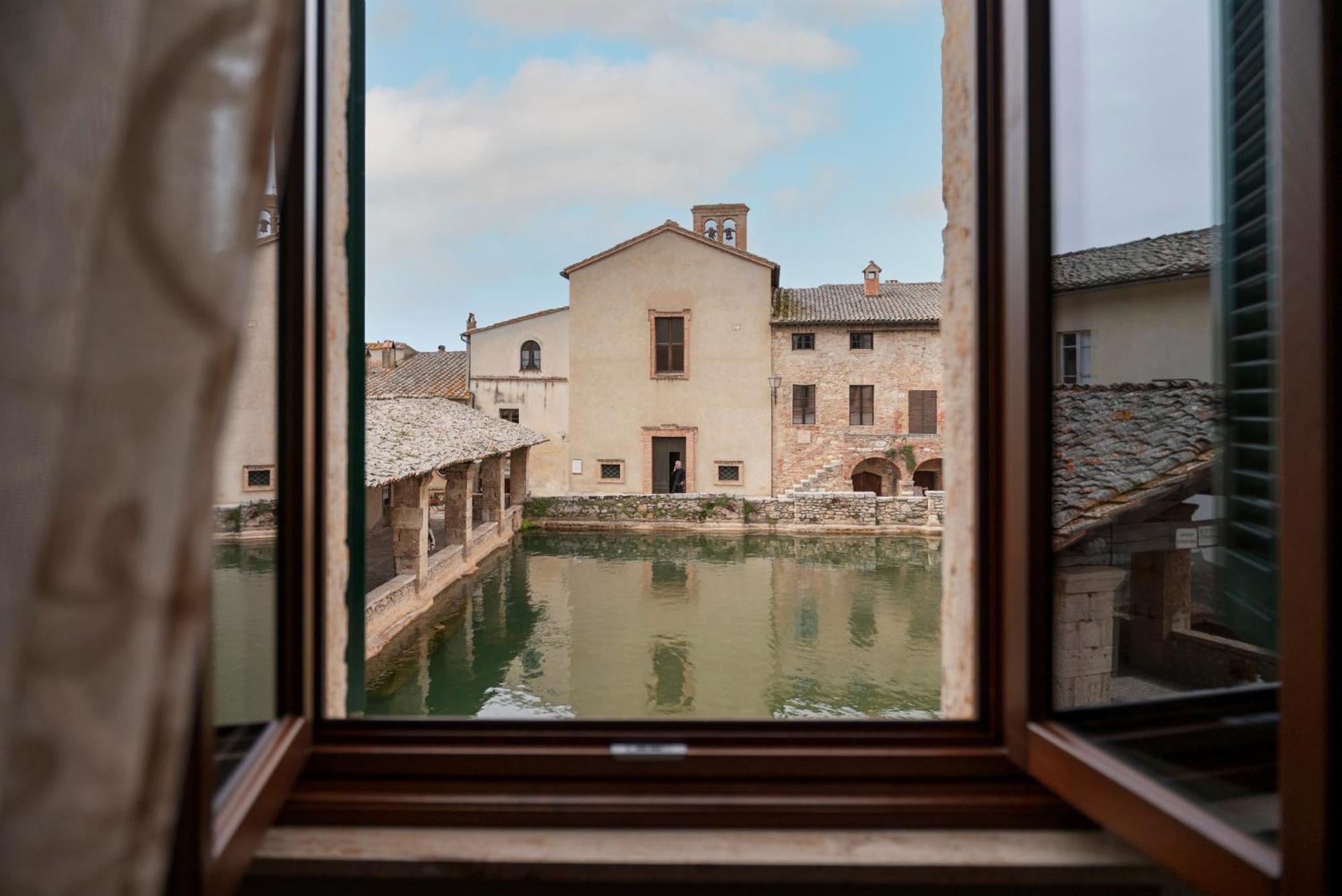 Albergo Le Terme Bagno Vignoni Eksteriør billede