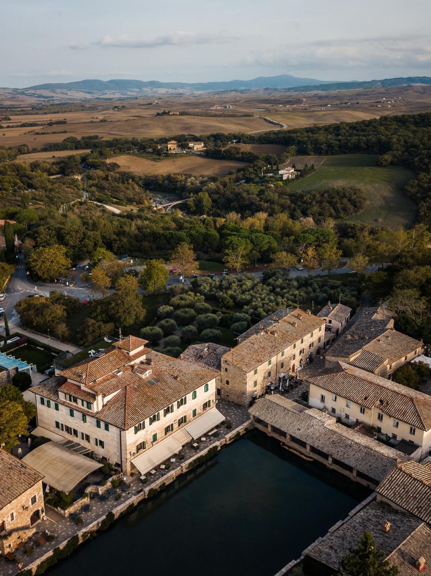 Albergo Le Terme Bagno Vignoni Eksteriør billede